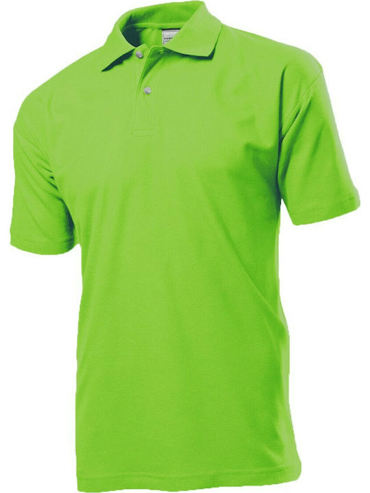 Stedman Men's Short Sleeve Promotional Blouse Green