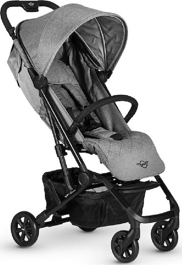 Easywalker MINI Buggy XS Καρότσι Μωρού Kατάλληλο για Nεογέννητο Γκρι 6kg