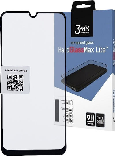 3MK Hardglass Max Lite Samsung Μαύρο Screen Protector (Galaxy A50 / A30s)