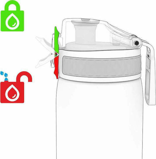 Ion8 Sport Pod Παιδικό Παγούρι Ποδόσφαιρο Πλαστικό Non Spill Γαλάζιο 400ml