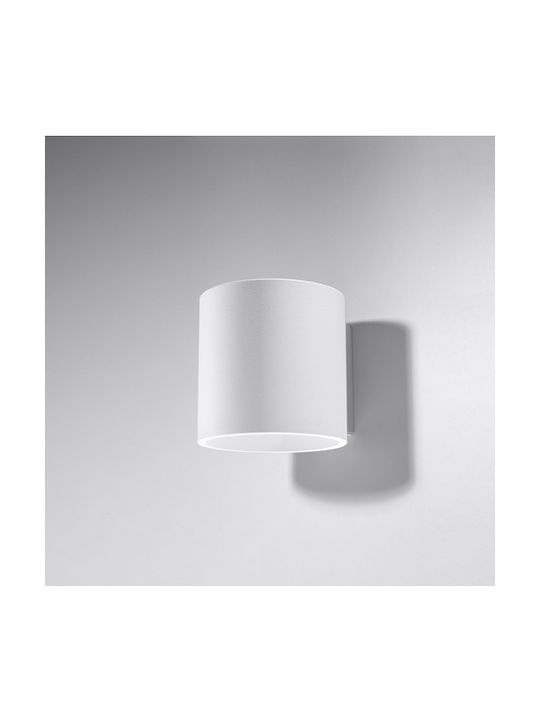 Sollux Orbis Lumină De perete Alb 10x13x13cm