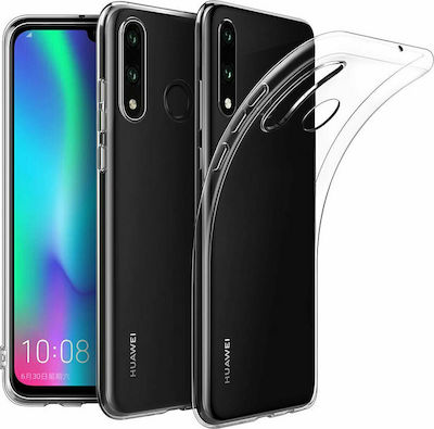 Coperta din spate Silicon rezistent Transparent (Huawei P Smart 2019 / Honor 10 Lite) GSM040215