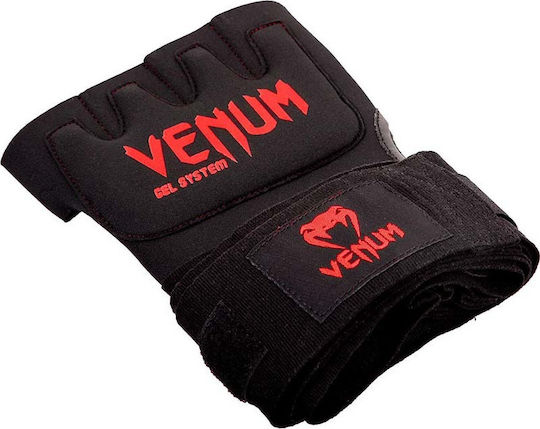 Venum Kontact Gel Glove Wraps Black/Red VENUM-0181