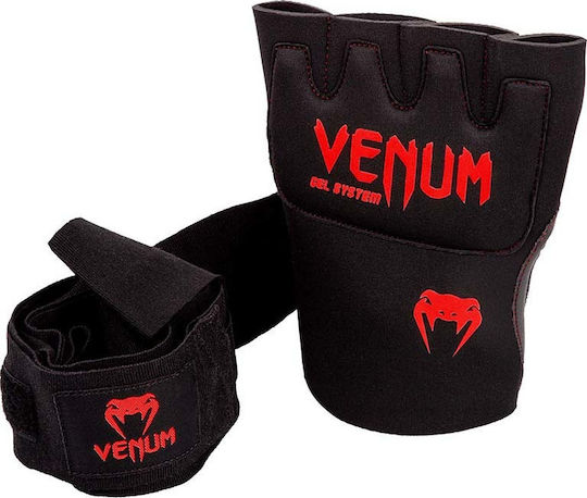 Venum Kontact Gel Glove Wraps Black/Red VENUM-0181