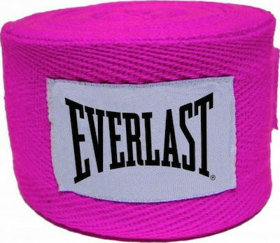 Everlast Classic Cotton 4455 Martial Arts Hand Wraps 2.75m Rosa