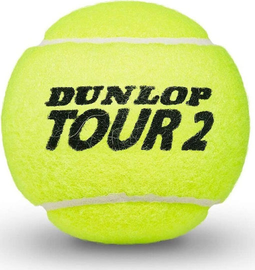 Dunlop Tour Brilliance 111968 Practice Tennis Balls 3pcs