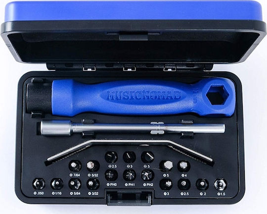 MusicNomad Premium Guitar Tech Screwdriver and Wrench Set Saitenwerkzeug