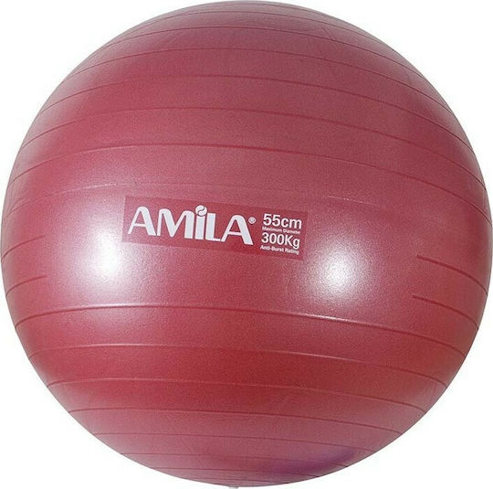 AMILA Ball Pilates 65cm , 1.50kg in Blue Color
