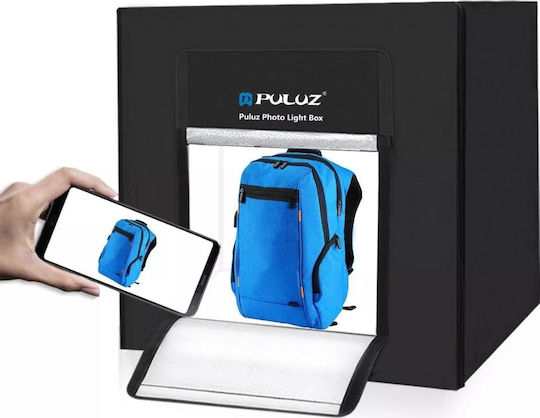 Puluz Photo Box with LED Light Photo Box Lighted with Multiple Backrounds 80x80x80cm