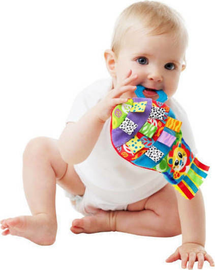 Playgro Teething Rattle made of Plastic for 0 m+