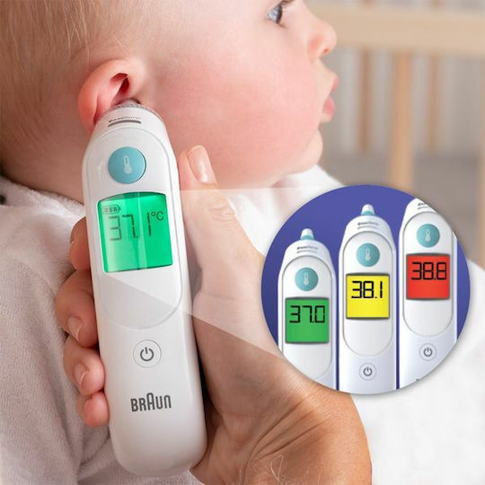 Braun Thermoscan 6 Infrared Ear Thermometer Suitable for Babies