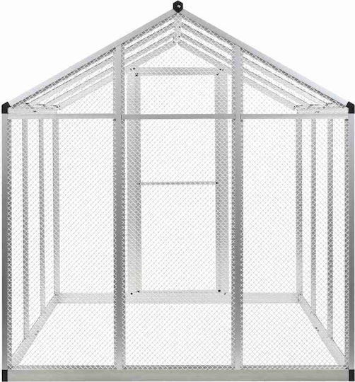 vidaXL 45219 Cușcă Pentru Păsări Din Aluminiu 183x178x194cm