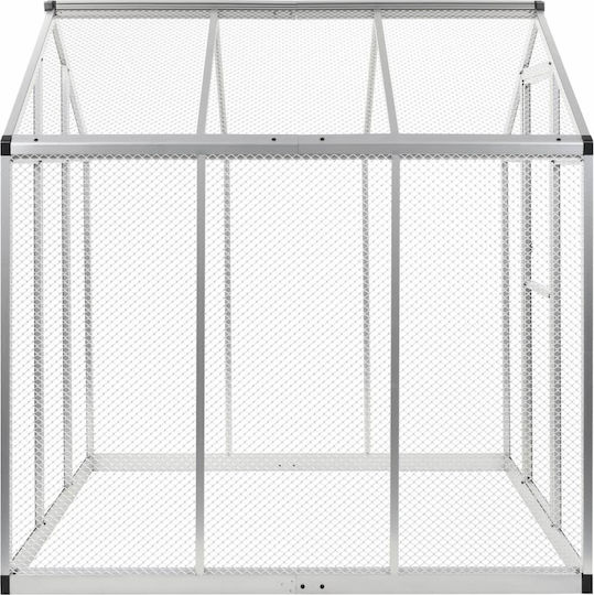 vidaXL 45219 Cușcă Pentru Păsări Din Aluminiu 183x178x194cm