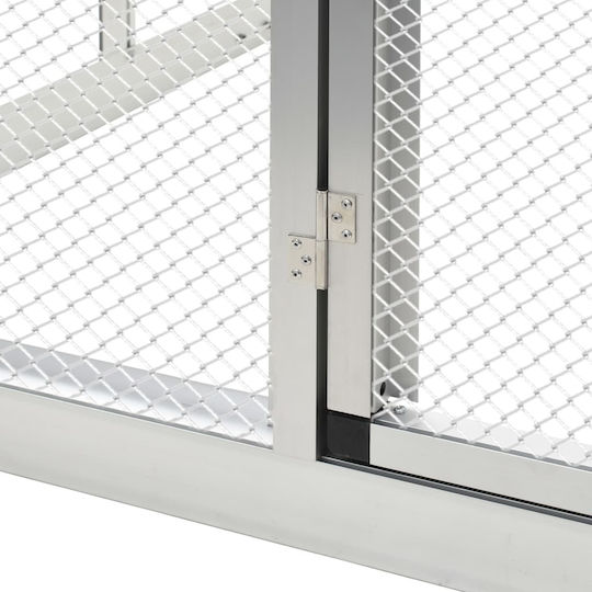 vidaXL 45219 Cușcă Pentru Păsări Din Aluminiu 183x178x194cm