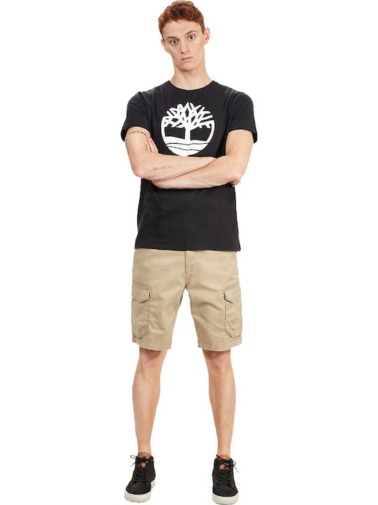 Brand Tree T-shirt Μαύρο
