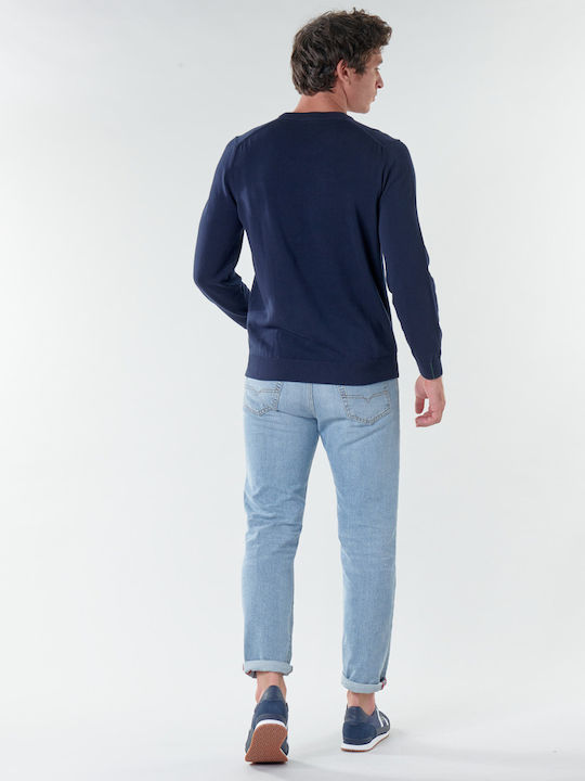 Long Sleeve Sweater Navy Blue