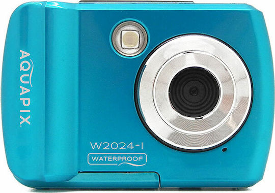 EasyPix W2024 Compact Camera 16MP with Thermal Printing Blue