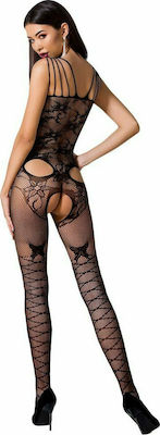 Passion BS076 Ciorapi Body Intreg Black