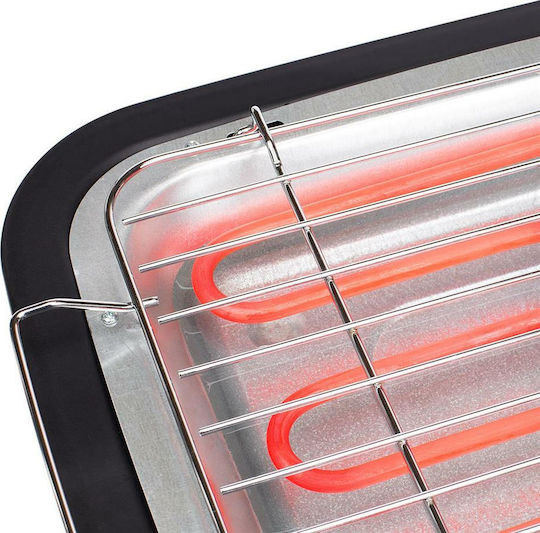 Tristar Επιδαπέδια Ηλεκτρική Ψησταριά Σχάρας 2000W με Ρυθμιζόμενο Θερμοστάτη 38x22εκ.