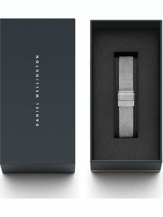Daniel Wellington Petite Sterling Brățară din metal Argintiu 14mm