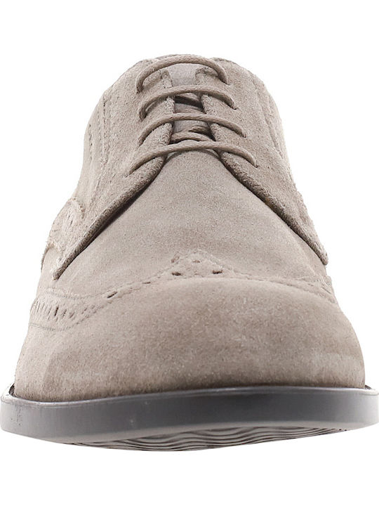 Domenico Suede Ανδρικά Oxfords Μπεζ