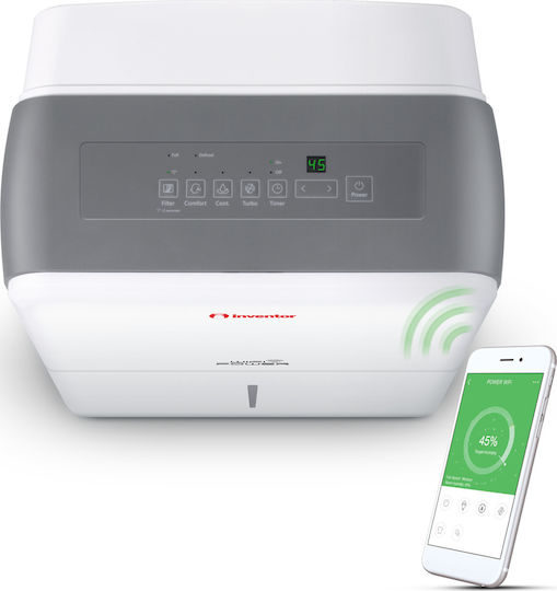 Inventor Power Αφυγραντήρας με Συμπιεστή και Wi-Fi 30lt