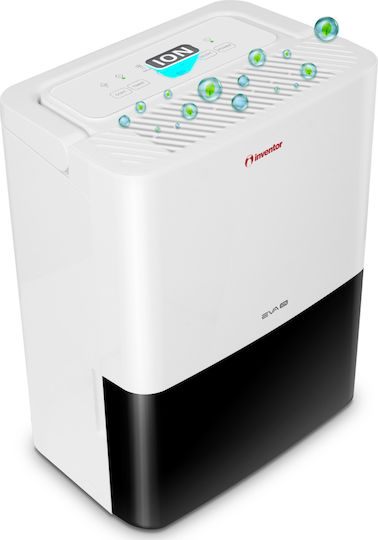 Inventor Eva Ion Αφυγραντήρας με Συμπιεστή και Ιονιστή 10lt