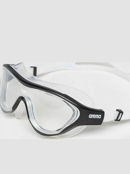 Arena The One Mask Swimming Goggles Adults with Anti-Glare Lenses Transparent