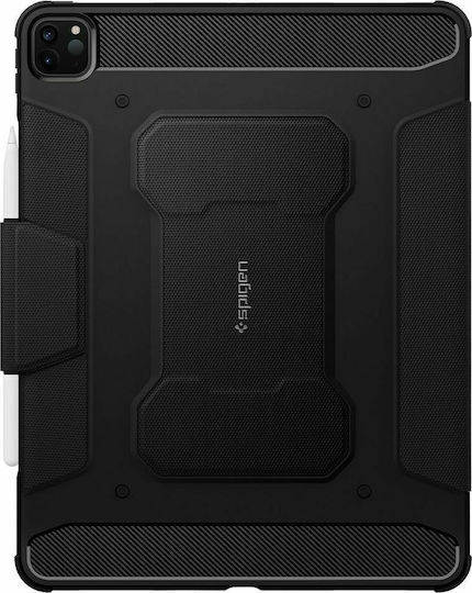 Spigen Rugged Armor Pro Flip Cover Durabilă Neagră (iPad Pro 11" (2022/2021/2020/2018))