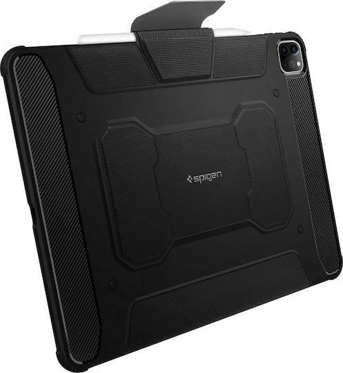 Spigen Rugged Armor Pro Flip Cover Durabilă Neagră (iPad Pro 11" (2022/2021/2020/2018))