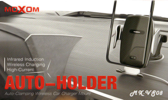Moxom VS08 Car Mobile Mount with Adjustable Hooks Black