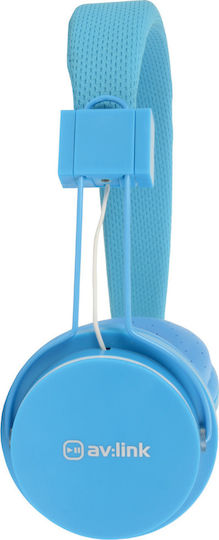 AvLink CH850 Wired On Ear Headphones Blue