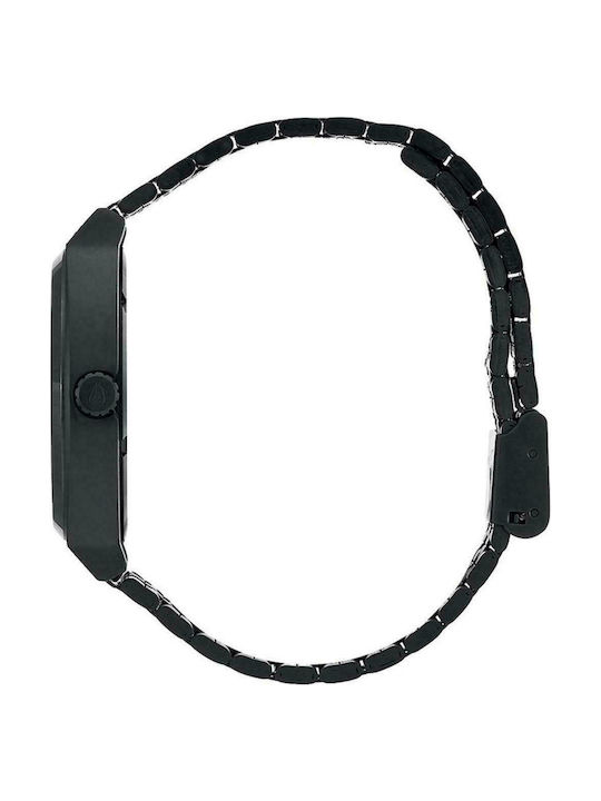 Nixon Uhr Batterie mit Schwarz Metallarmband A045-180-00