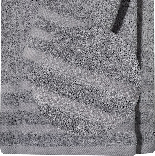 Das Home Facecloth 1233 50x90cm Gray Weight 500gr/m²