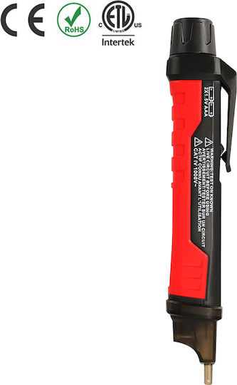 Uni-T Voltage Tester UT12E-EU AC with Measurement Range 24 - 1000V with Buzzer