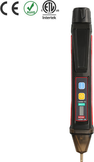 Uni-T Voltage Tester UT12E-EU AC with Measurement Range 24 - 1000V with Buzzer