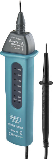 Emos Voltage Tester VT-220 AC/DC 12 - 600V