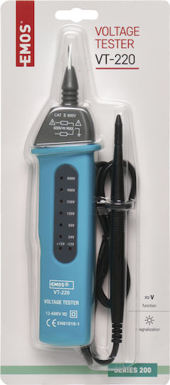 Emos Voltage Tester VT-220 AC/DC 12 - 600V