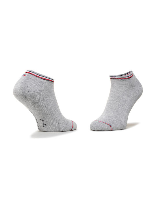 Tommy Hilfiger Men's Solid Color Socks Gray 2Pack