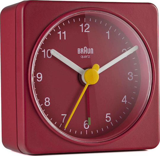 Braun BC 02 R Επιτραπέζιο Ρολόι με Ξυπνητήρι 67081