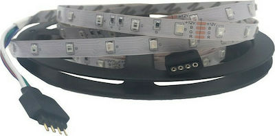 LED Strip Power Supply 12V RGB Length 2x5m and 60 LEDs per Meter Set with Remote Control and Power Supply SMD5050