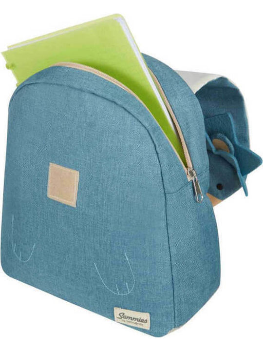 Samsonite Happy Sammies Hedgehog Harris School Bag Backpack Elementary, Elementary in Light Blue color