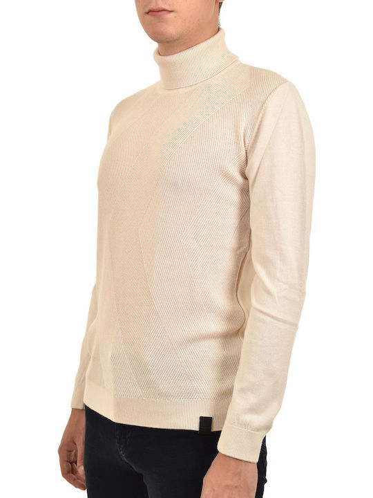 Brokers Sweater Turtleneck-Cream Cream (20-512-866-10-003)