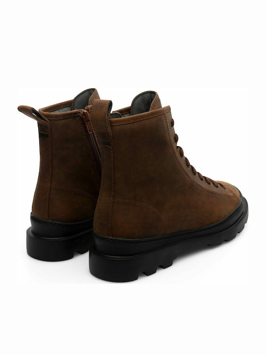Brutus Leather Women's Ankle Boots Tabac Brown