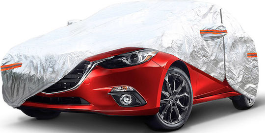 AMiO Aluminium Car Covers 430x165x120cm Waterproof Medium