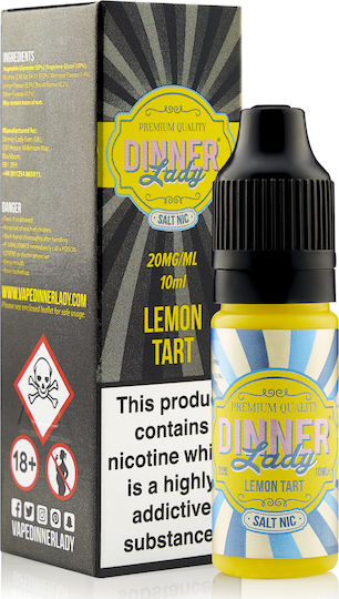 Dinner Lady Ready-to-use E-Liquid Lemon Tart with Fruity Flavor 20mg 10ml