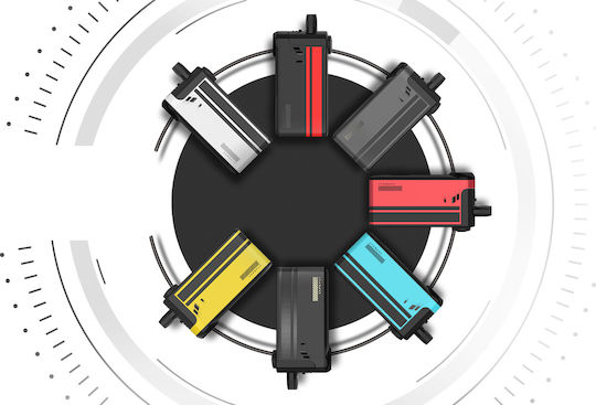 Vapefly TGO Pod Mod 4.5ml με Ενσωματωμένη Μπαταρία 2300mAh Obsidian Black
