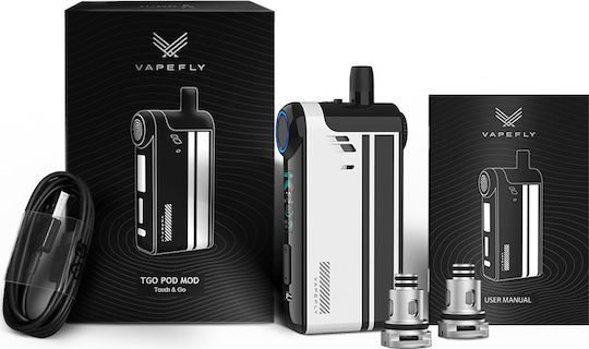 Vapefly TGO Pod Mod 4.5ml With Integrated Battery 2300mAh Black & Red