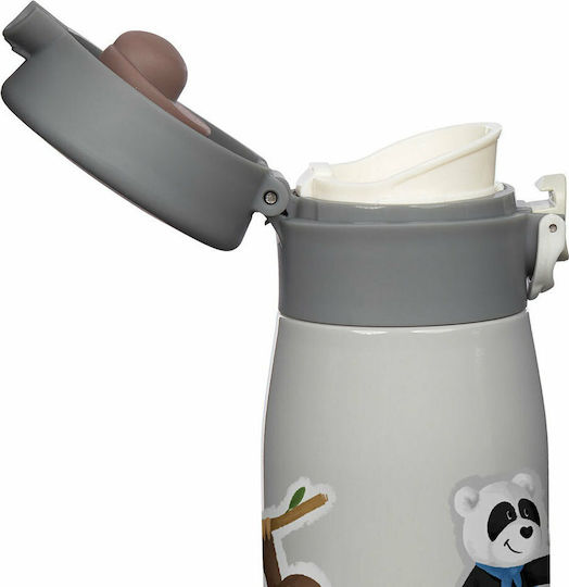 Sigikid Pediatric Termos Sticlă Pentru Copii din Oțel Inoxidabil 420ml (Diverse Modele/Culori)