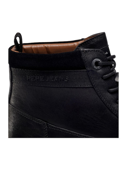 Thomas Flex Lth Leather Black Boots
